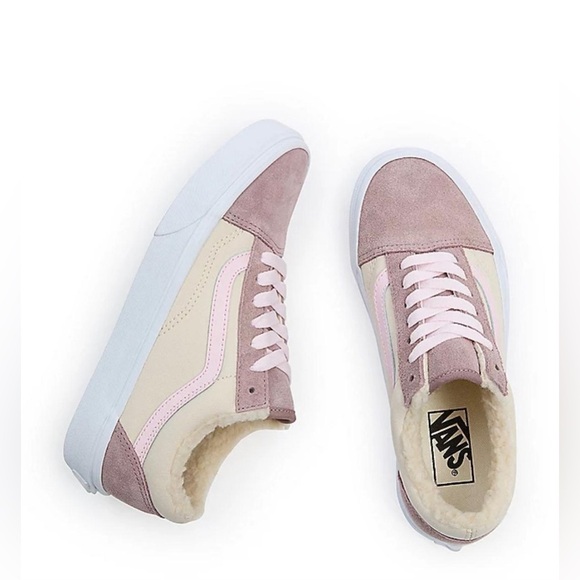 Vans Unisex Suede Sherpa Old Skool Low Top Sneakers Shoes - new - Picture 2 of 13